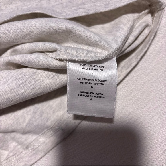 Men’s Champion Arkansas Razorbacks Tee | Natural / Ash Gray | Large | NWT - Picture 5 of 8